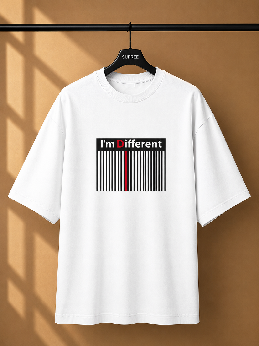 SUPREE Unapologetically Different Oversized T-Shirt