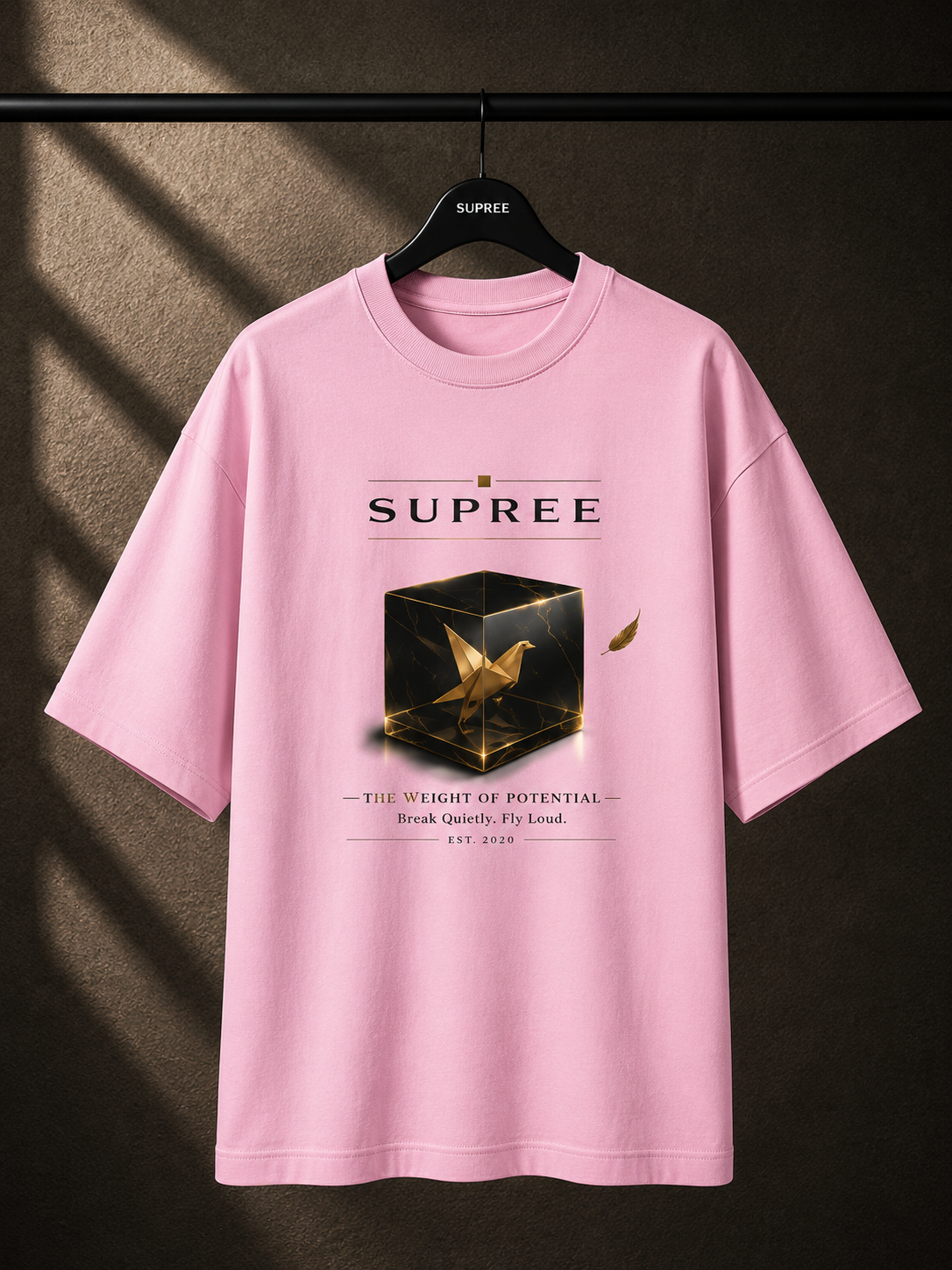 SUPREE Eagle Spirit Premium Oversized T-Shirt