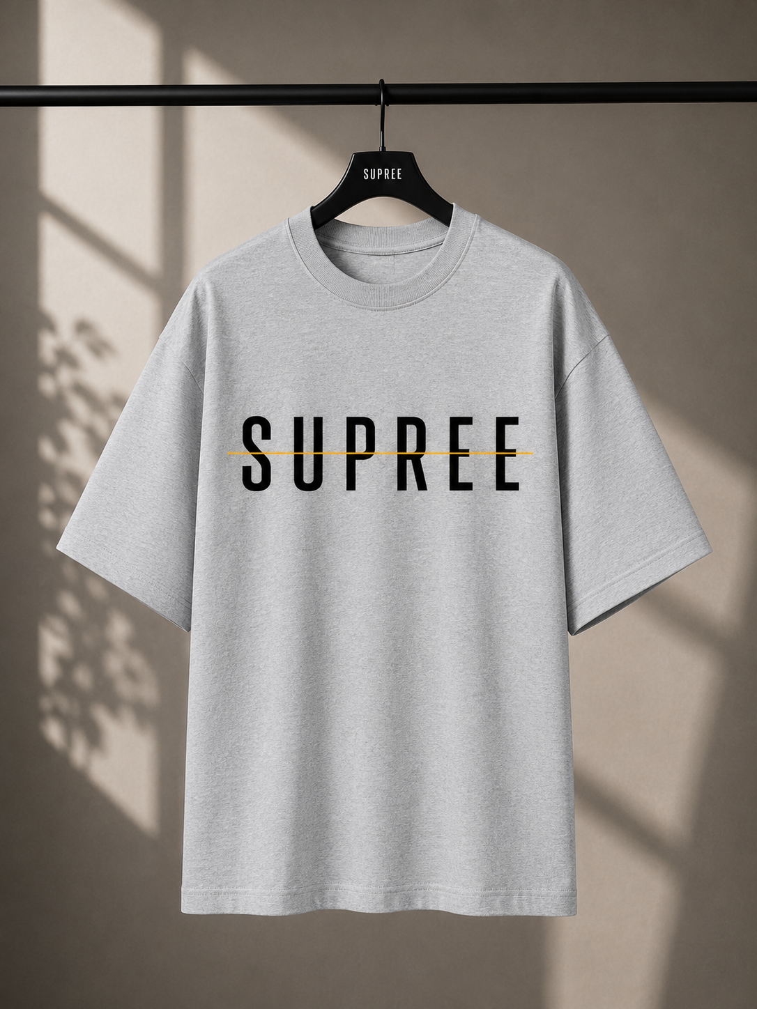 SUPREE Minimal Logo Oversized T-Shirt | Unisex