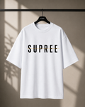 SUPREE Minimal Logo Oversized T-Shirt | Unisex