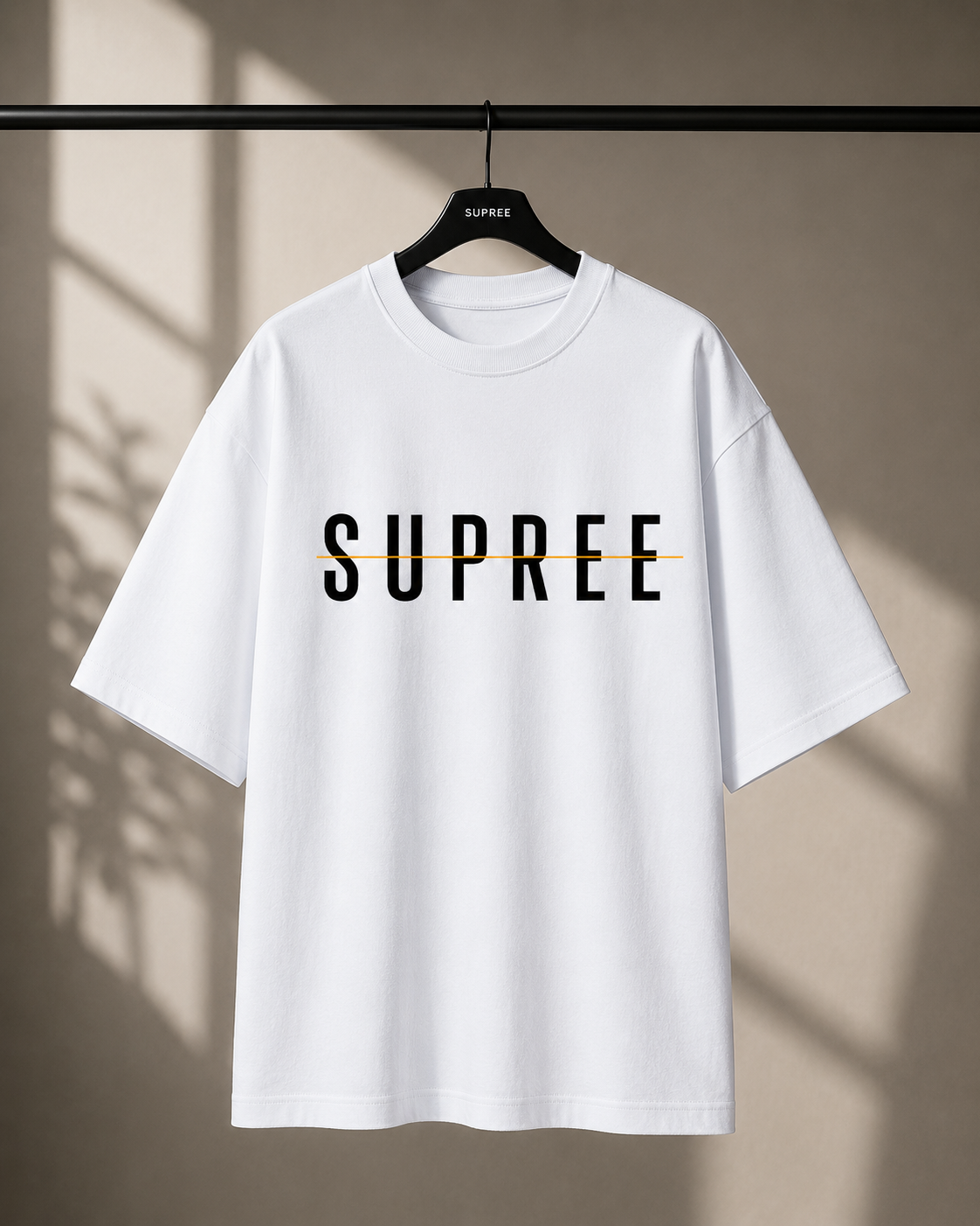 SUPREE Minimal Logo Oversized T-Shirt | Unisex