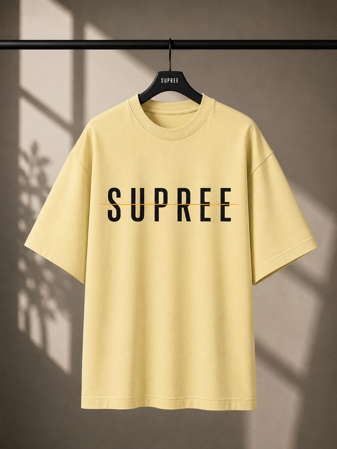 SUPREE Minimal Logo Oversized T-Shirt | Unisex