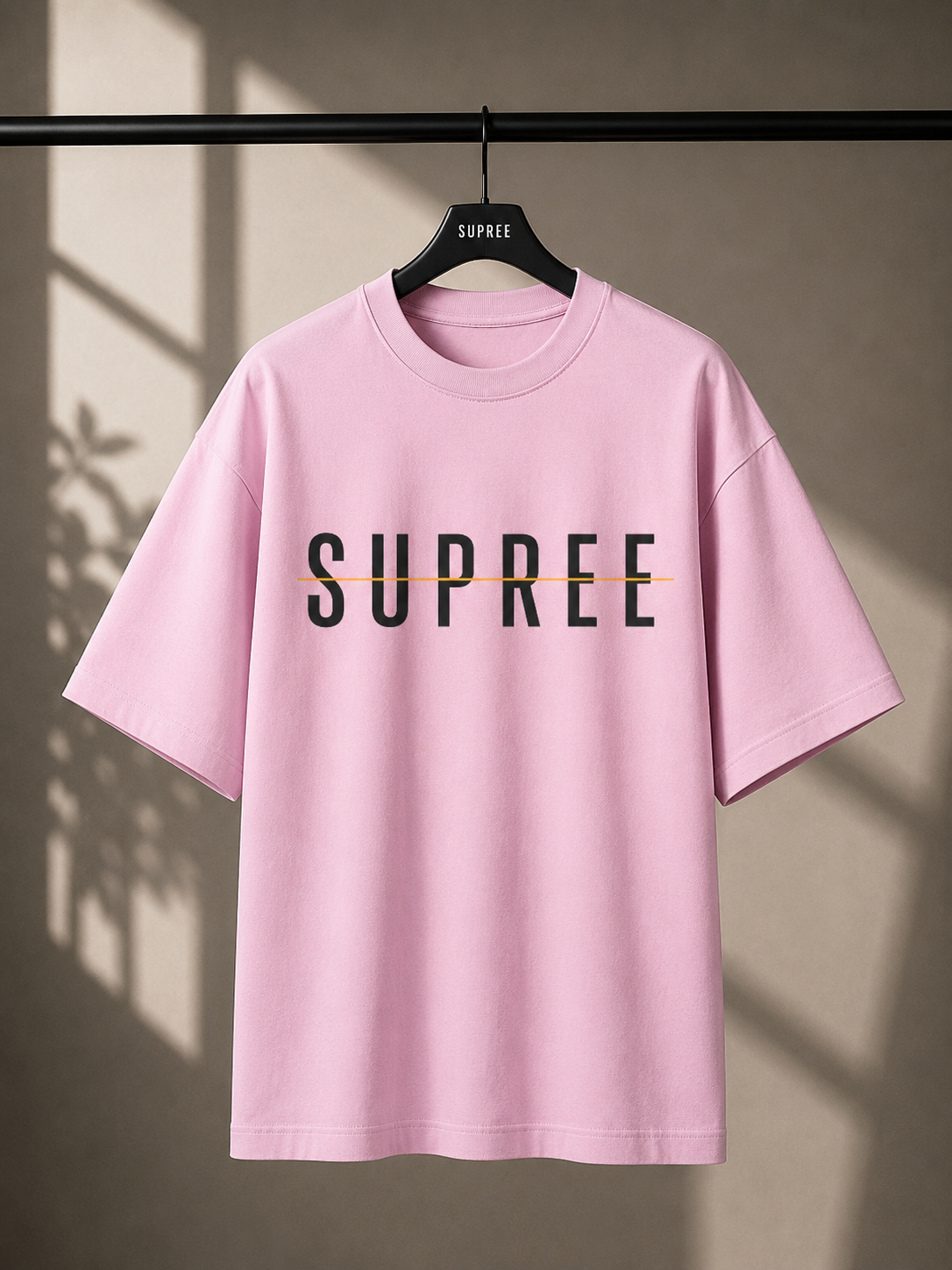 SUPREE Minimal Logo Oversized T-Shirt | Unisex